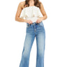 Risen Jeans - Tummy Control High-Rise Straight Jeans (29" Inseam) - PSA21347-SaltTree