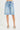 Risen Jeans - Tummy Control Slouchy Bermuda Shorts (12" Inseam) - RDS6353-SaltTree