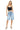 Risen Jeans - Tummy Control Slouchy Bermuda Shorts (12" Inseam) - RDS6353-SaltTree