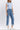 Vervet Denim - High Rise Tab Waistband Cuffed Slim Wide Jeans (32" Inseam)- T6700 - Final Sale-SaltTree