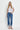 Vervet - High-Rise Cuffed Straight Jeans (27" Inseam) - T6600-SaltTree