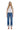 Vervet - High-Rise Cuffed Straight Jeans (27" Inseam) - T6600-SaltTree