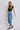 Vervet - High-Rise Dart Structured Fit Barrel Leg Jeans (27" Inseam) - T6514 - Final Sale-SaltTree
