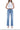 Vervet - High Rise Distressed Hem Slim Wide Jeans (30" Inseam) - LV1998-SaltTree