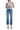 Vervet - Mid Rise Ankle Straight Medium Dark Wash Jeans (28" Inseam) - LV2170