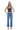 Vervet - Mid Rise Cuffed Ankle Slim Wide Jeans (28" Inseam) - LV1948-SaltTree