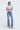 Vervet - Mid Rise Slim Wide Distressed Hem Jeans (32" Inseam) - LV2150-SaltTree