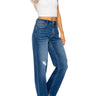 Wax Jean - 90s Vintage High Rise Ripped Straight Jeans (30" Inseam) - 90381-SaltTree