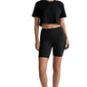 Zenana - Brushed Microfiber Wide WaistBand Biker Shorts - MP-3236D4-SaltTree