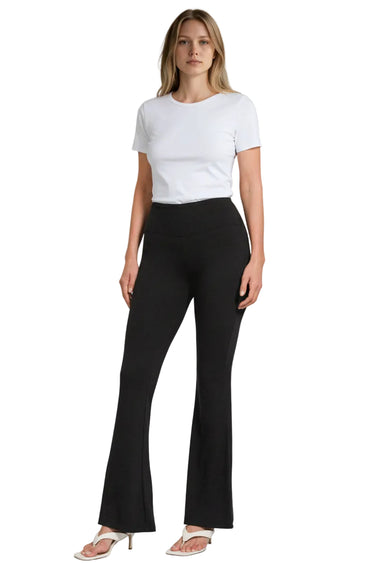 Zenana - Buttery Soft Flare Leg High Waist Yoga Pants - MP-9079A-SaltTree
