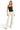 SaltTree model wearing an ANWND black ribbed halter neck bodysuit with side cutouts paired with cream wide-leg jeans