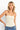 SaltTree ANWND cream strapless seamless tube top bodysuit worn by a blonde model with blue jeans