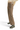 SaltTree high rise brown wide leg crop pants with a raw hem, styled with a cream sweater and dark boots.