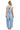 SaltTree Cello Jeans light wash denim barrel leg overalls with racerback straps and patch pockets, back view
