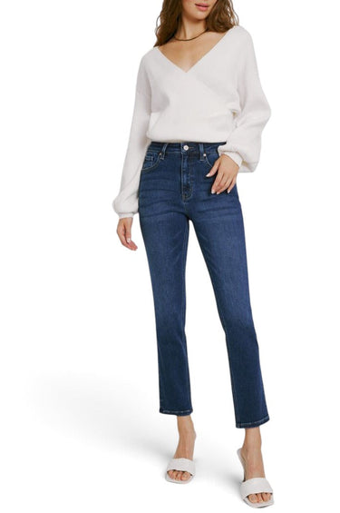 Kancan - Adaline High-Rise Slim Straight Jeans (28.5" Inseam) - KC11252