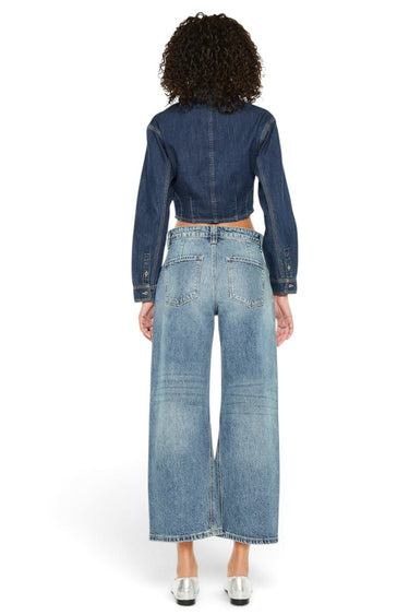 Kancan - Daliah Mid Rise Loose Barrel Jeans (26.5" Inseam) - KC2594M
