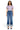 Kancan - Delia High-Rise Crop Wide-Leg Jeans (27" Cuffed Inseam) - KC20091D