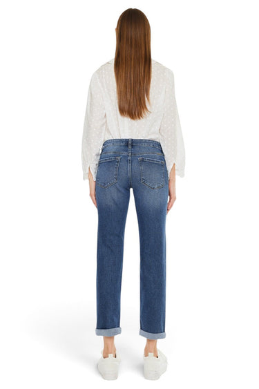 Kancan - Pamela Mid-Rise Slim Straight Jeans (27" Inseam) - KC20055D