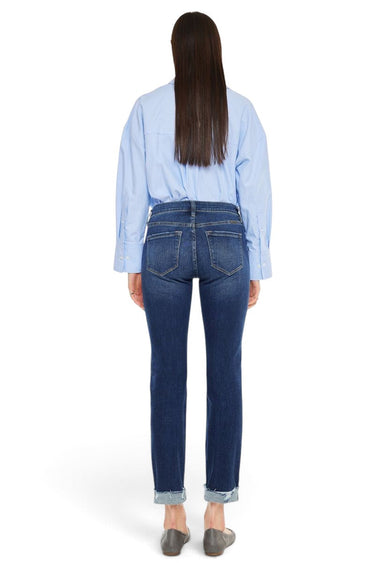 Kancan - Emely Mid-Rise Slim Straight Leg Jeans (27" Inseam) - KC20062D