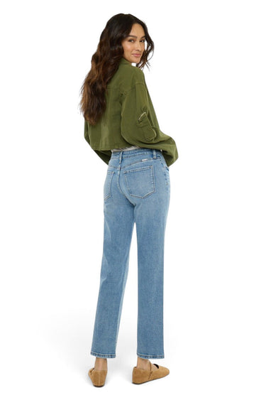 Kancan - Mid Rise True Straight Jeans (28" Inseam) - KC20138M