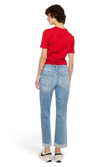 Kancan - Mid Rise Crop Straight Jeans (26.5" Inseam) - KC20125M