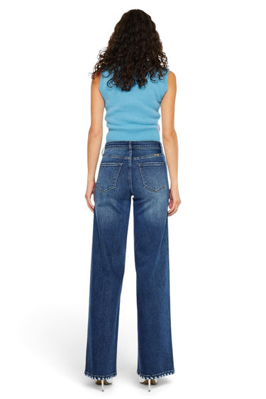 Kancan - Teria High-Rise Wide-Leg Jeans (33" Inseam) - KC20106D