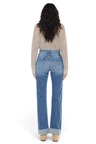Kancan - Trini High-Rise Straight Jeans (30" Inseam) - KC20065M