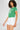 SaltTree Lorena white high rise denim shorts with distressed finish and fringe detailing, 2 1/2" inseam.