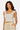 SaltTree Love Poem white seamless cap sleeve tank top with a scoop neckline worn by a model.