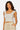 SaltTree Love Poem white seamless cap sleeve tank top with a scoop neckline worn by a model.