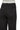 SaltTree Mica Denim high rise black cropped jeans with a wide leg fit and classic five-pocket design, back view.