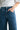 SaltTree Mica Denim high-rise wide-leg jeans in dark indigo with side panel detailing and front pocket stitching.