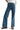 SaltTree Mica Denim high-rise wide-leg jeans in dark indigo with side panel detailing and tummy tuck support.
