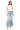 SaltTree model wearing Mica Denim high rise super wide palazzo crop jeans in a medium wash with a white t-shirt