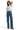 SaltTree Mica Denim high-rise wide-leg jeans in dark indigo with side panel detailing and tummy tuck support.