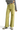 SaltTree high-rise wide-leg crop pants in olive green soft stretch twill with a raw hem, worn with a striped sweater.