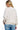 SaltTree Reflex beige fleece crew neck sweatshirt with a relaxed fit worn by a model from the back view