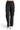 SaltTree Reflex black fleece cargo joggers with a straight-leg fit, drawstring waist, and side utility pockets.