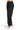 SaltTree Reflex black fleece straight leg sweatpants with elastic drawstring waist worn by a model in white sneakers