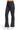 SaltTree Reflex charcoal fleece flare joggers with elasticized drawstring waist and side pockets on a model