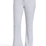 SaltTree Reflex heather grey fleece high-rise straight leg joggers with an elastic drawstring waist.