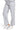 SaltTree Reflex heather grey fleece straight leg sweatpants with elastic waist and side pockets on a model