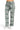 SaltTree Reflex olive camo fleece cargo sweatpants with a mid-rise, straight-leg fit and elastic drawstring waist.