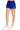 SaltTree Reflex royal blue fleece shorts with elastic drawstring waist and Los Angeles California embroidery