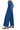 SaltTree Risen Jeans dark wash high rise wide leg denim with tummy control and a frayed raw hem on a model