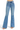 SaltTree Risen Jeans high-rise flare denim with tummy control in a medium indigo wash and 33-inch extra long inseam.