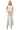 SaltTree Risen Jeans light grey wide leg cropped jeans with pintuck front detail and tummy control waistband.
