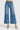 SaltTree Risen Jeans mid-rise wide-leg cropped denim in light grey wash with pintuck front detail and tummy control.