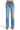 SaltTree Risen Jeans high rise straight leg jeans in medium wash with tummy control and frayed raw hem