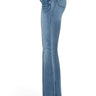 SaltTree Wax Jean medium blue low-rise bootcut jeans with a potassium wash finish and comfort stretch denim.